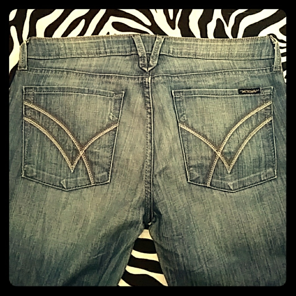 Ripped William Rast Jeans